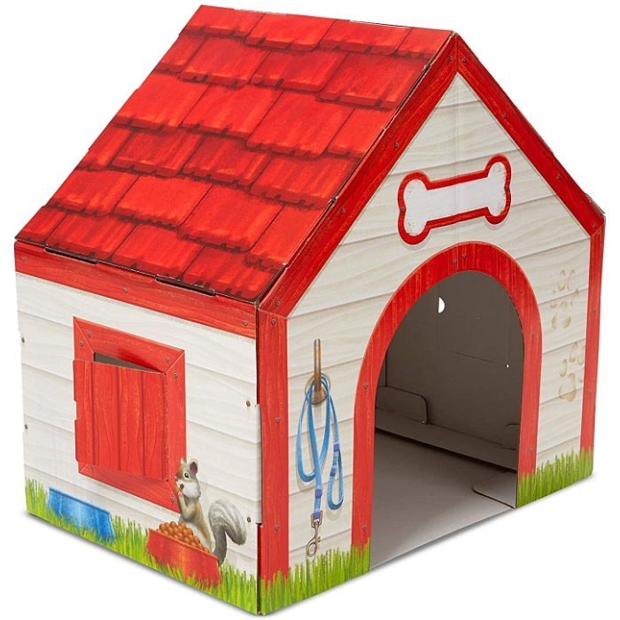 Игровой набор Melissa&Doug Картонный игровой домик для собаки (MD5514)