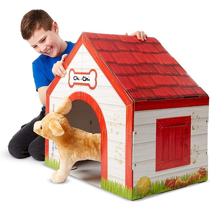 Игровой набор Melissa&Doug Картонный игровой домик для собаки (MD5514) изображение 4