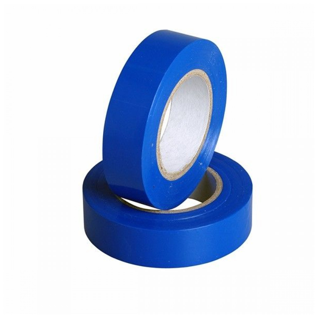 Изоляционная лента CMS Изолента електротех. 0,15ммх18мм, 20м, синяя (72655BL)