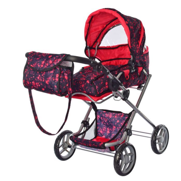 Коляска для кукол Melogo 9333 pink galaxy (Melogo 9333 pink galaxy)