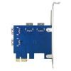 Адаптер Dynamode PCI-E x1-x16 to 4 PCI-E USB3.0 (RX-riser-card-PCI-E-1-to-4) зображення 2