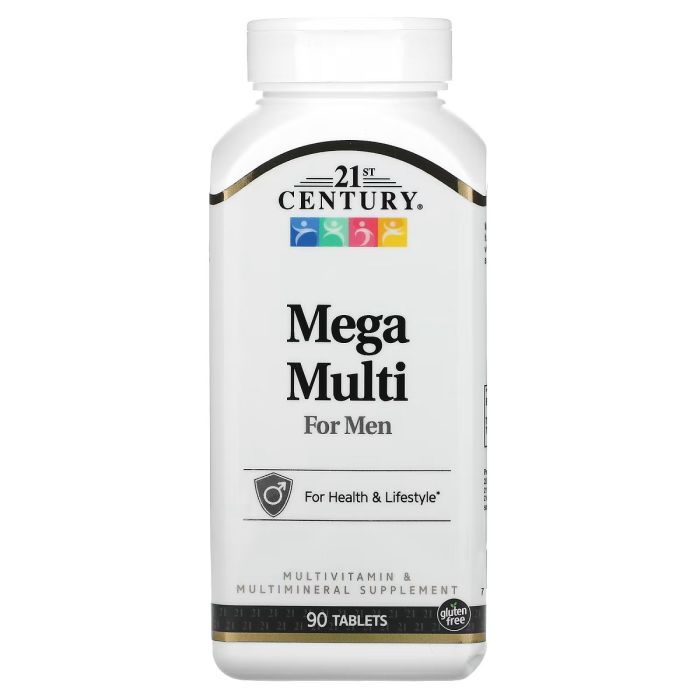 Мультивитамин 21st Century Мультивитамины для Мужчин, Mega Multi for Men, 90 таблеток (CEN-22658)