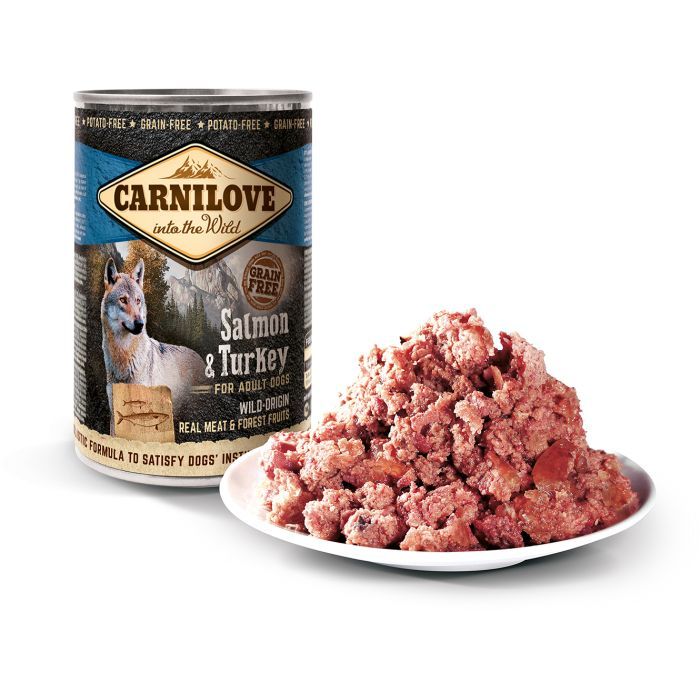 Консервы для собак Carnilove Dog с лососем и индейкой 400 г (8595602529278) изображение 2