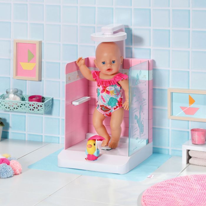 Аксесуар до ляльки Zapf Автоматична душова кабінка Baby Born - Купаємося з качечкою (830604) зображення 3