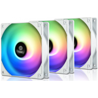 Кулер для корпуса Enermax HF120 ARGB White 3x 120 mm (3 PACK) (UCHF12PARGB-W-BP3) изображение 2