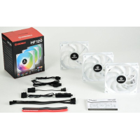 Кулер для корпуса Enermax HF120 ARGB White 3x 120 mm (3 PACK) (UCHF12PARGB-W-BP3) изображение 7