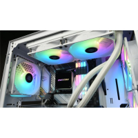 Кулер для корпуса Enermax HF120 ARGB White 3x 120 mm (3 PACK) (UCHF12PARGB-W-BP3) изображение 8
