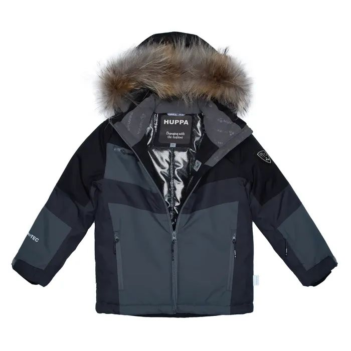 Куртка детская Huppa NIKLAS 18360030 чёрный 122 (4741468907086) изображение 4