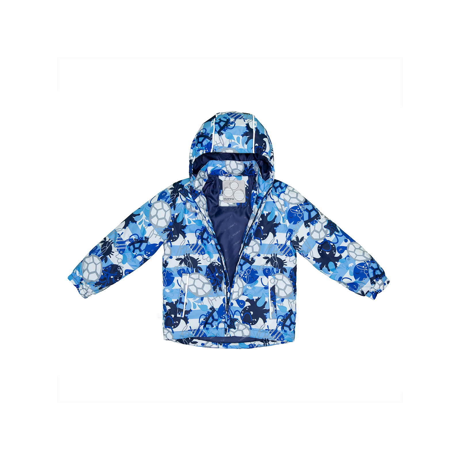 Комплект верхней одежды Huppa YOKO 41190014 тёмно-синий с принтом/тёмно-синий 116 (4741468760414) изображение 5