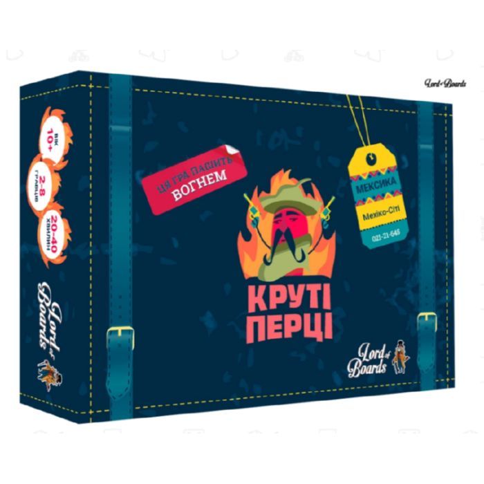 Настільна гра Lord of Boards Круті Перці (Chili Mafia), українська (LOB2204UA)
