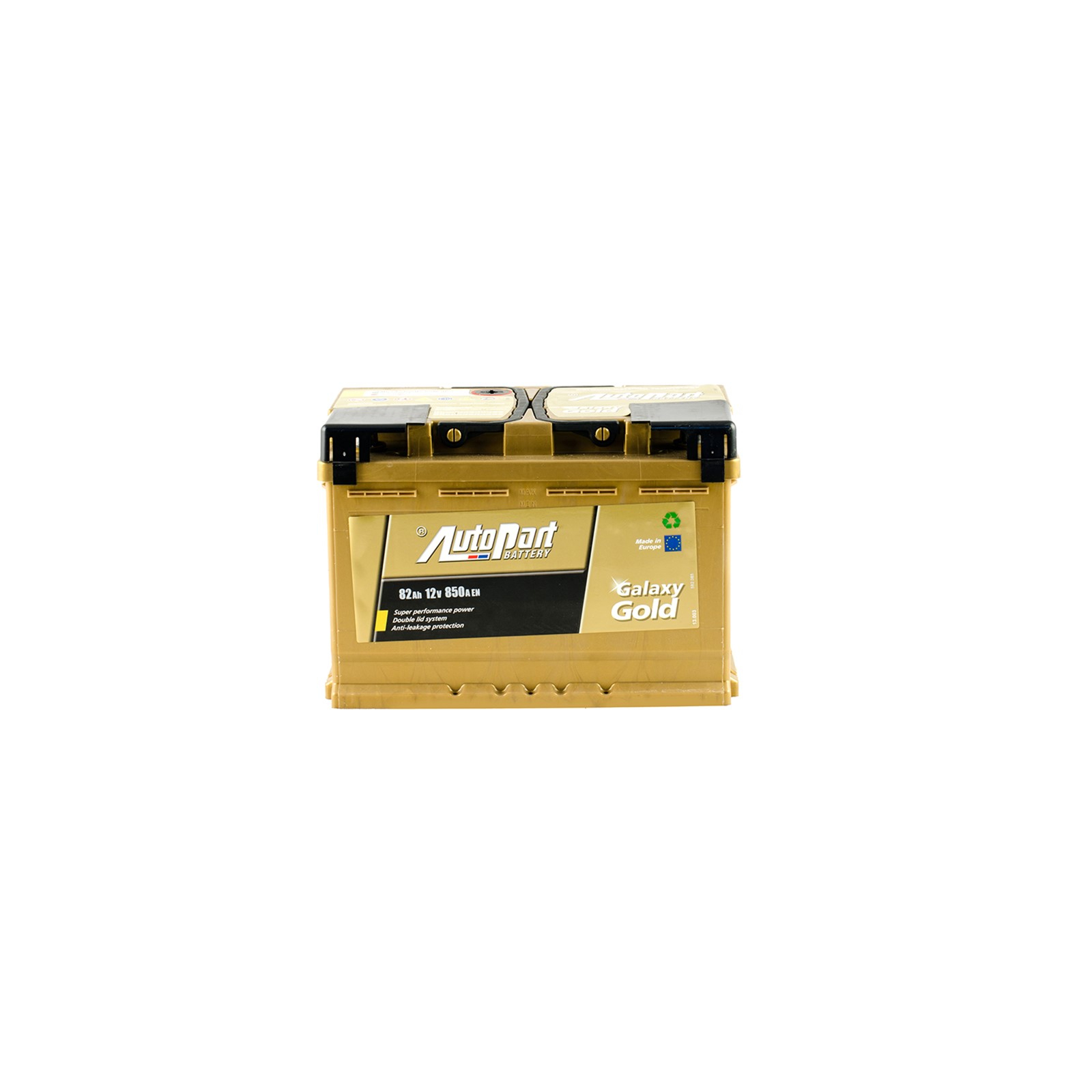 Акумулятор автомобільний AutoPart 82 Ah/12V Galaxy Gold Ca-Ca (ARL082-GGL0)
