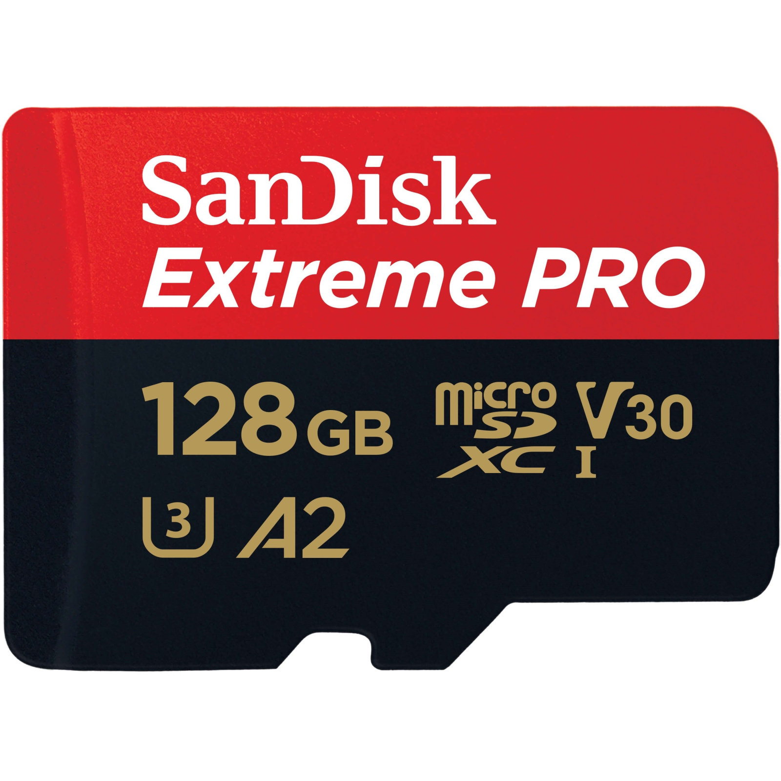 Карта пам'яті SanDisk 256 GB microSDXC UHS-I U3 Extreme Pro+SD Adapter (SDSQXCD-256G-GN6MA) зображення 2