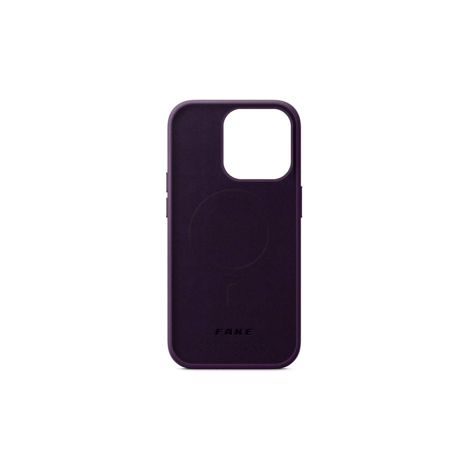 Чохол до мобільного телефона Armorstandart FAKE Leather Case Apple iPhone 14 Pro Wisteria (ARM64460) зображення 2