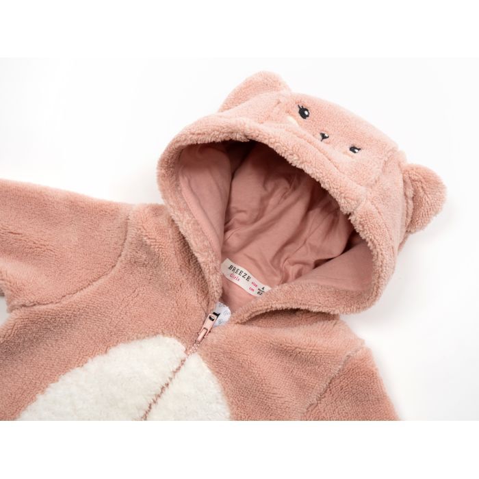 Чоловічок дитячий Breeze флісовий (17435-86G-pink) зображення 3