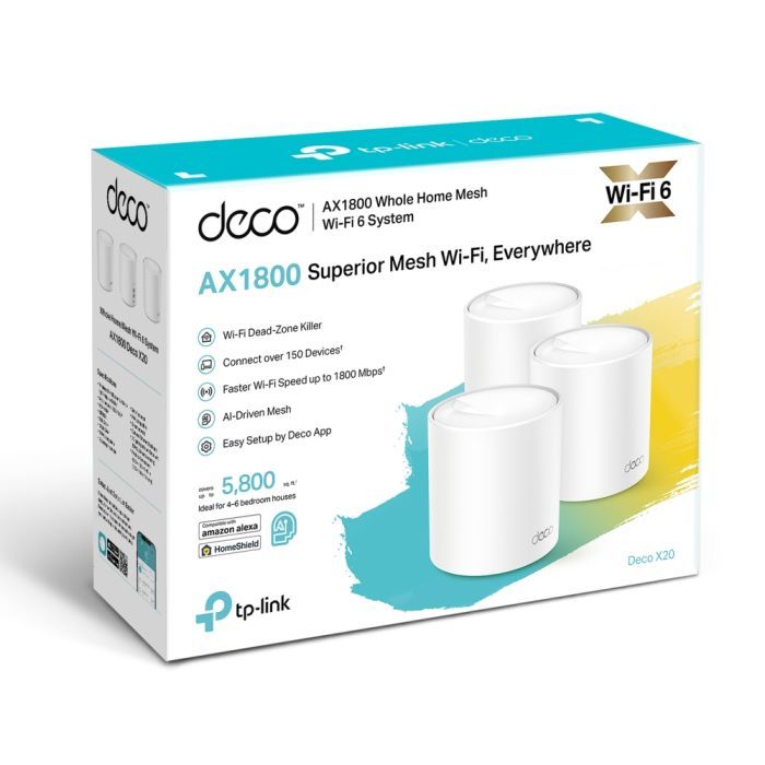 Маршрутизатор TP-Link DECO-X20-3-PACK зображення 11