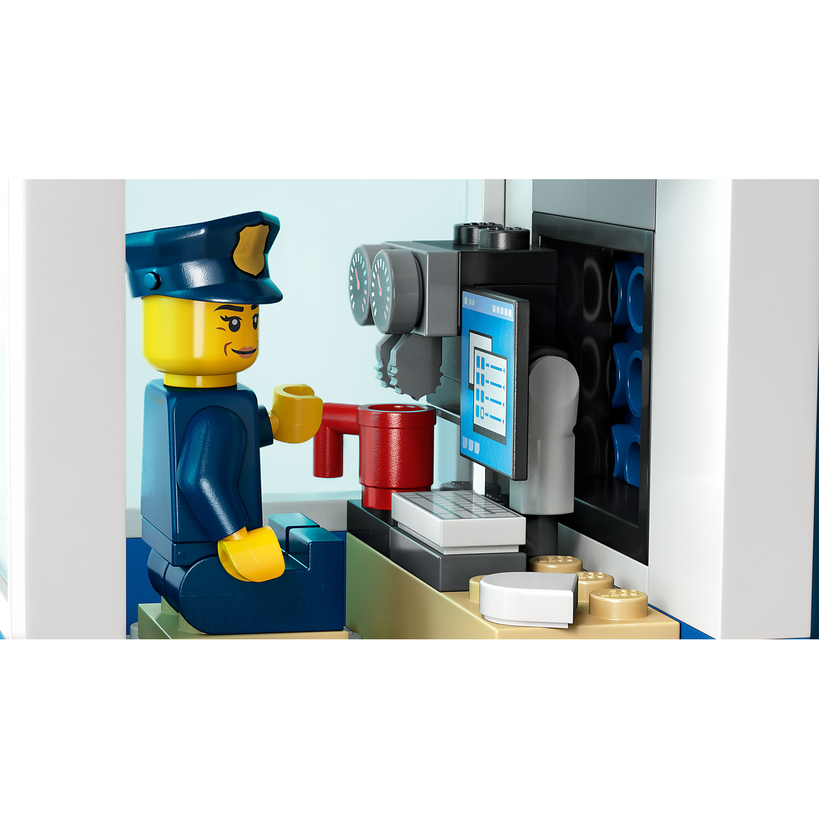 Конструктор LEGO City Полицейская академия 823 деталей (60372) изображение 10