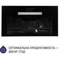 Вытяжка кухонная Minola HBI 5323 BL 800 LED изображение 3