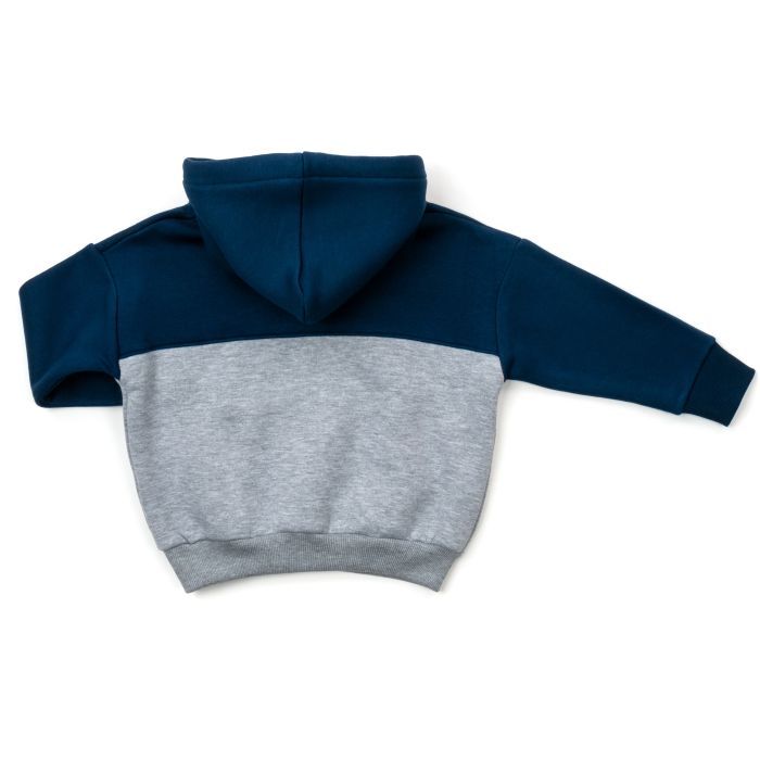 Спортивний костюм дитячий Cloise флісовий з худі (CL0215006-104-blue) зображення 5