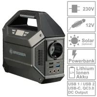 Зарядна станція Bresser Portable Power Supply 100 Watt (3810000) зображення 3