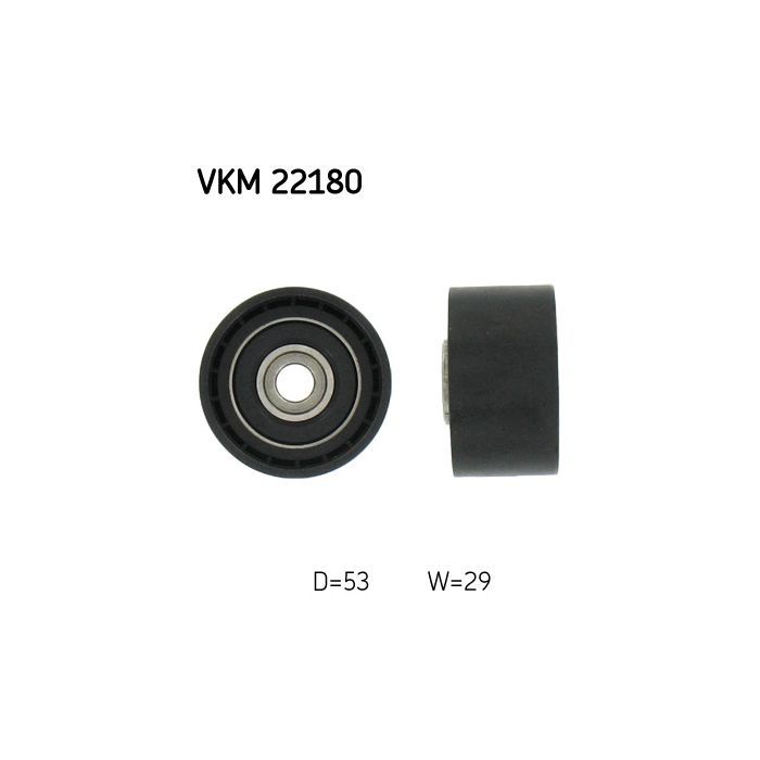 Ролик натяжителя ремня SKF VKM 22180