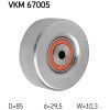 Ролик натягувача ременя SKF VKM 67005