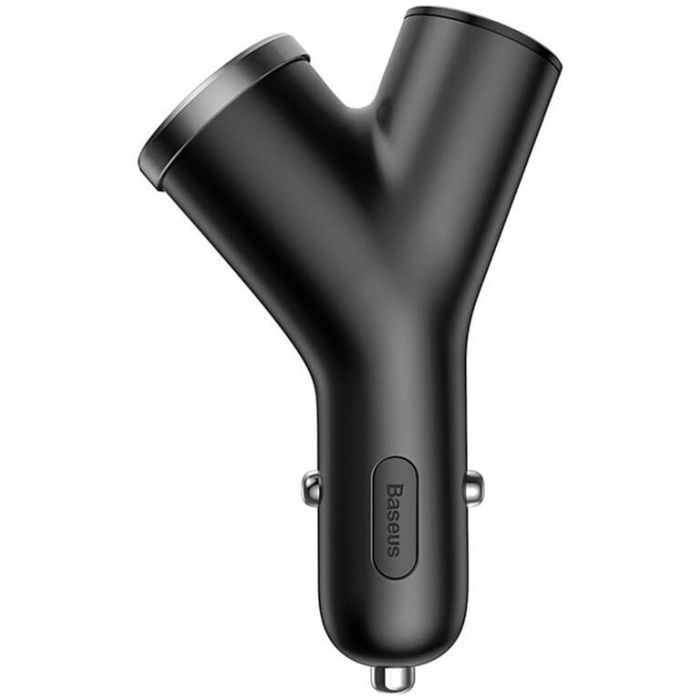 Зарядное устройство Baseus Y type dual USB-A Black (CCALL-YX01) изображение 2