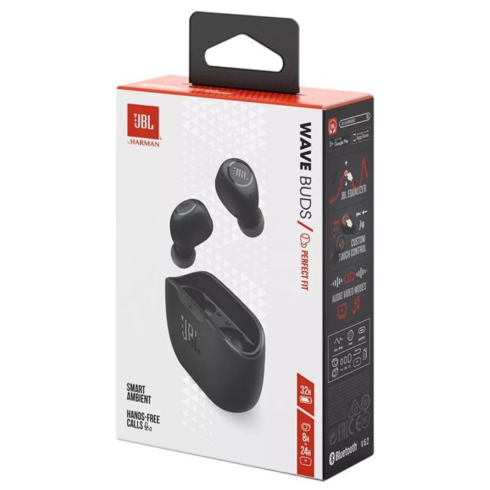 Наушники JBL Wave Buds TWS White (JBLWBUDSWHT) изображение 11