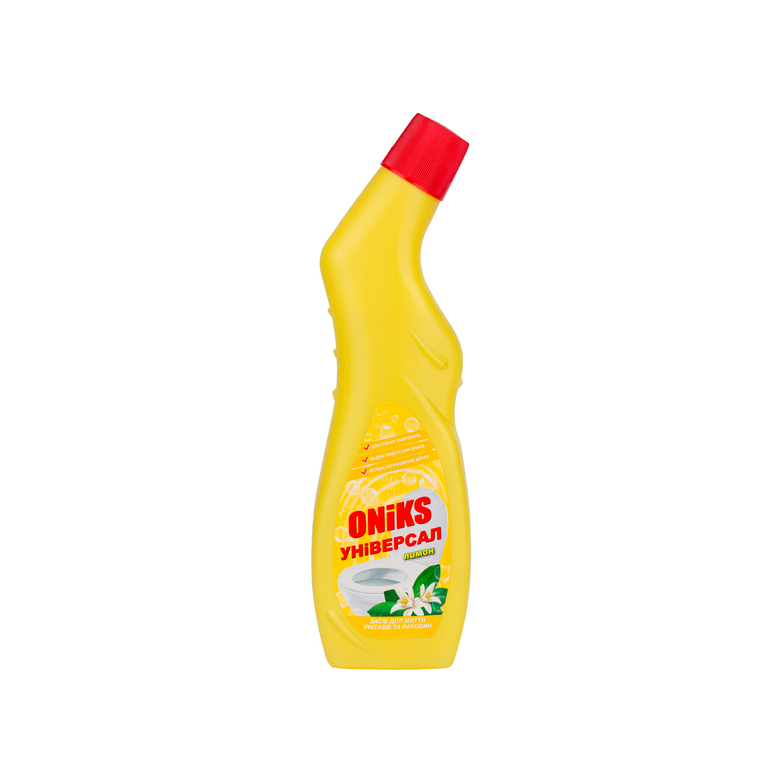 Жидкость для чистки ванн Oniks Лимон универсал 750 мл (4820191760028)