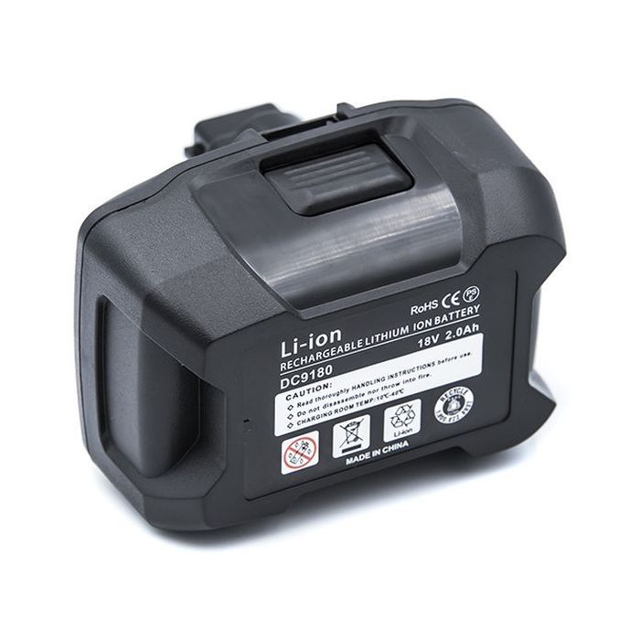Акумулятор до електроінструменту PowerPlant для DeWALT 18V 2Ah Li-ion (TB920662) зображення 3