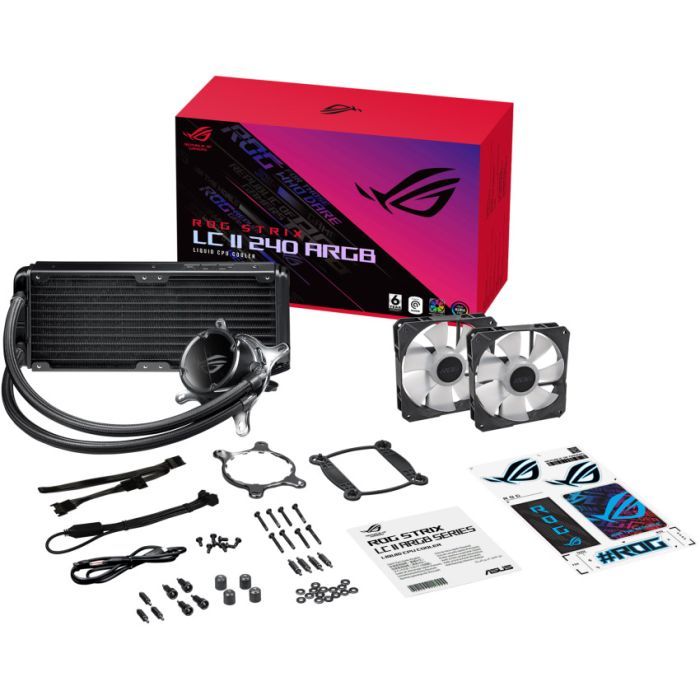 Система жидкостного охлаждения ASUS ROG-STRIX-LC-II-240 ARGB (90RC00E1-M0UAY0) изображение 7