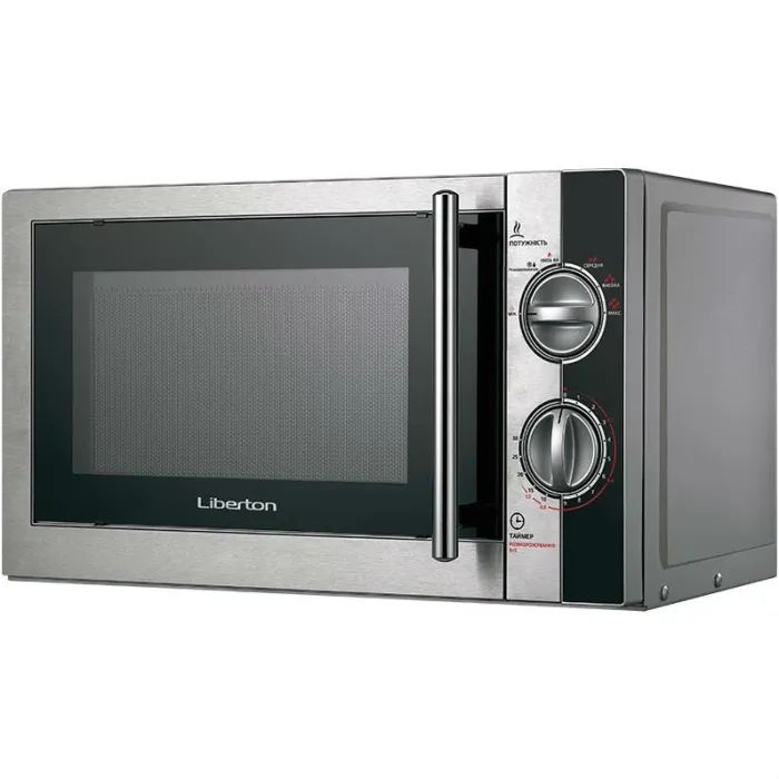 Мікрохвильова піч Liberton LMW-2078M inox black white