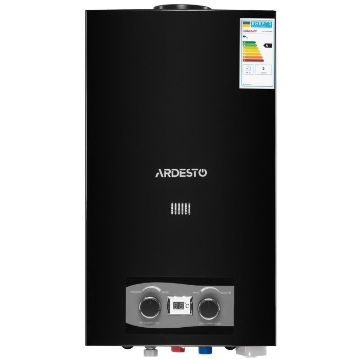 Проточный водонагреватель Ardesto TFGBH-10B-X2-BLACK изображение 2