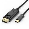 Кабель мультимедійний USB-C to DisplayPort M 1.8m 4K60Hz Choetech (XCP-1801BK)
