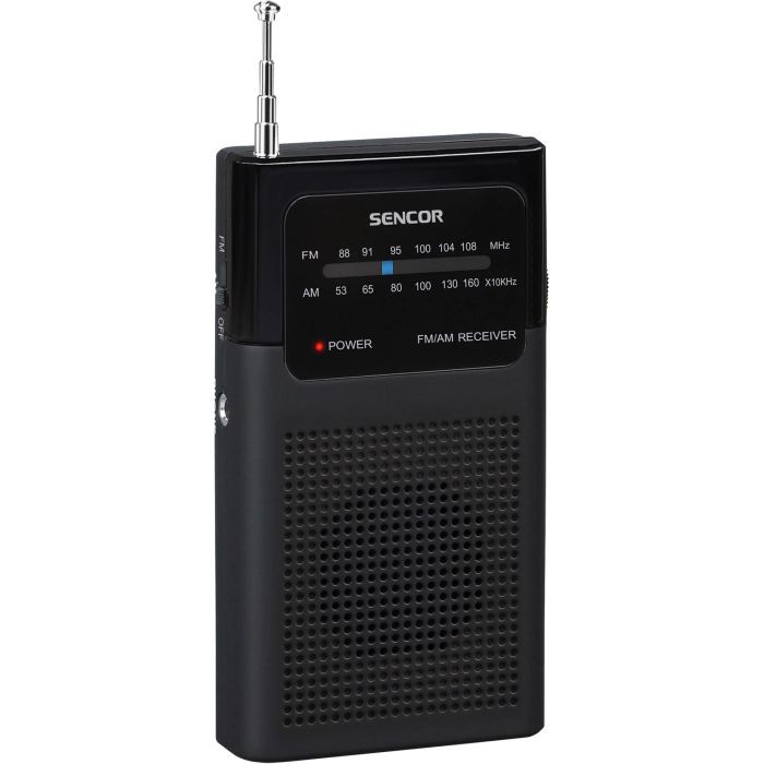 Портативний радіоприймач Sencor SRD 1100 Black (35049372) зображення 3