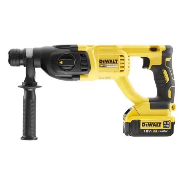 Перфоратор DeWALT бесщёточный, SDS-Plus, 18 В, 2.6 Дж, 3 реж. кейс (DCH133M1) изображение 3