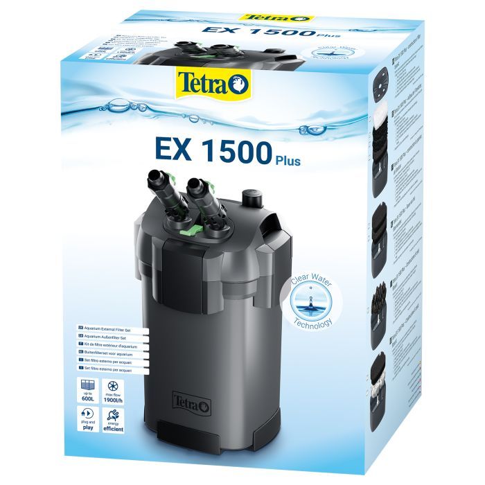 Фильтр для аквариума Tetra External EX 1500 Plus (4004218302785)
