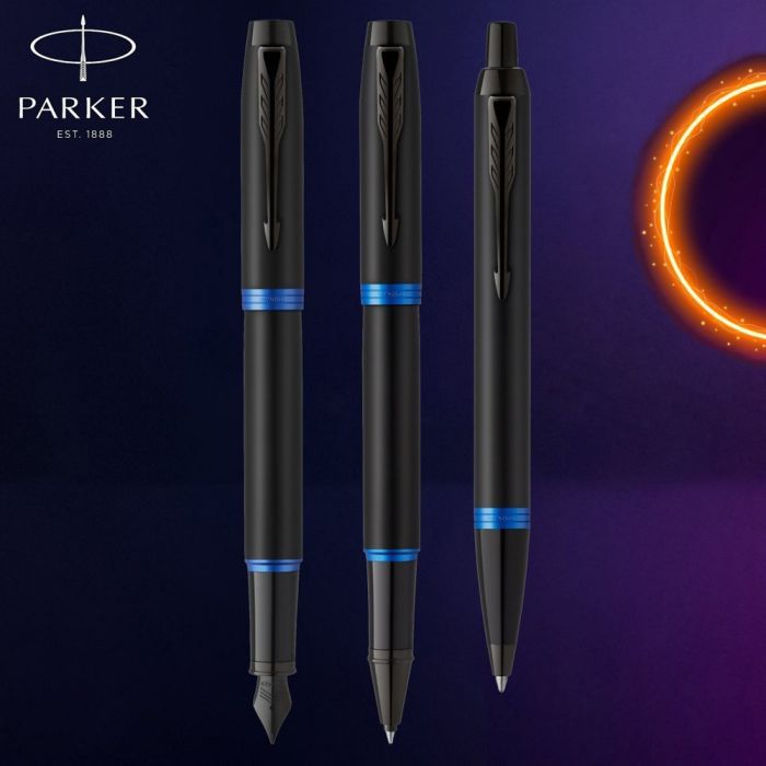 Ручка шариковая Parker IM 17 Professionals Vibrant Rings Marine Blue BT BP (27 032) изображение 4