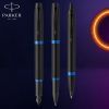 Ручка шариковая Parker IM 17 Professionals Vibrant Rings Marine Blue BT BP (27 032) изображение 4