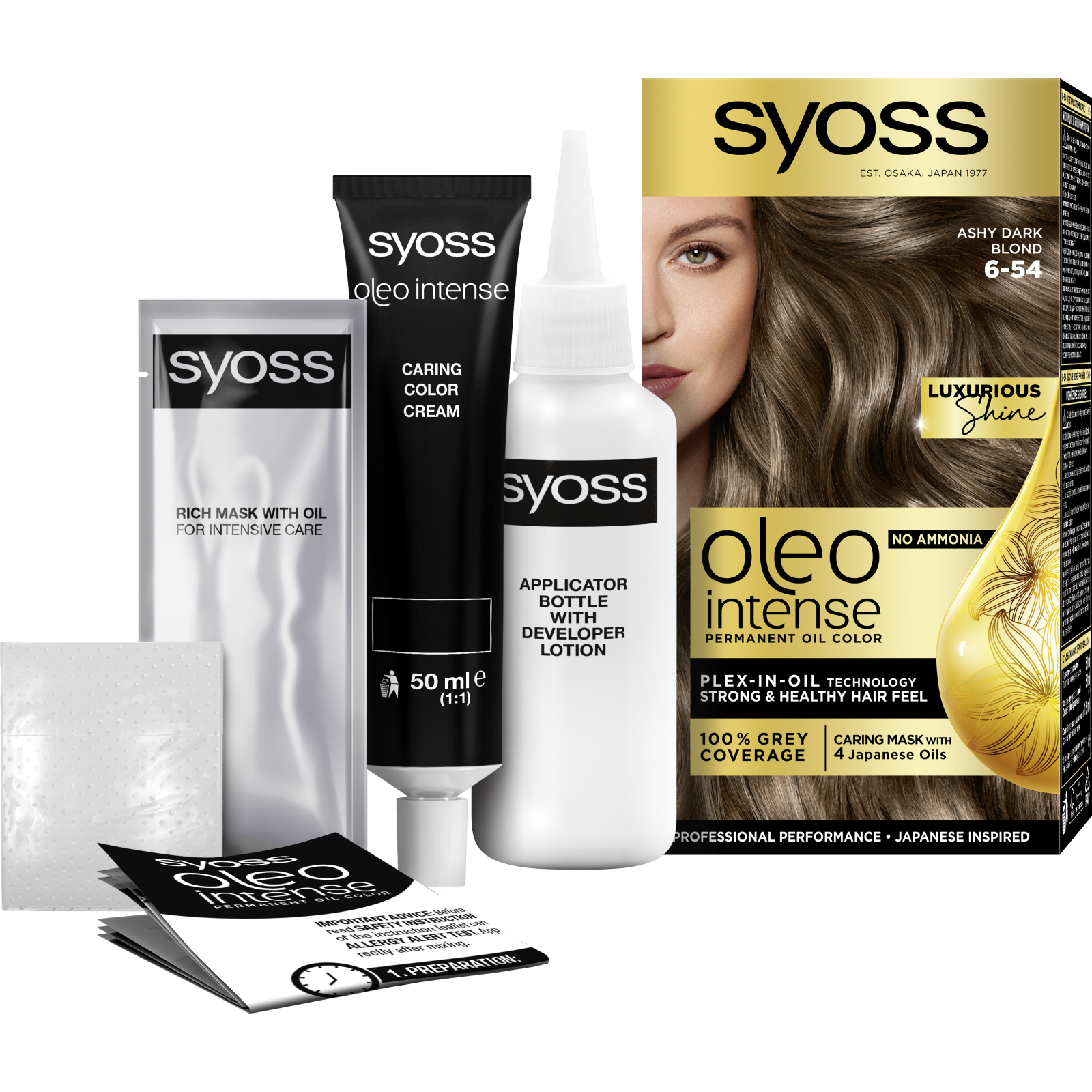 Фарба для волосся Syoss Oleo Intense 6-10 Темно-Русявий 115 мл (8410436218252) зображення 3