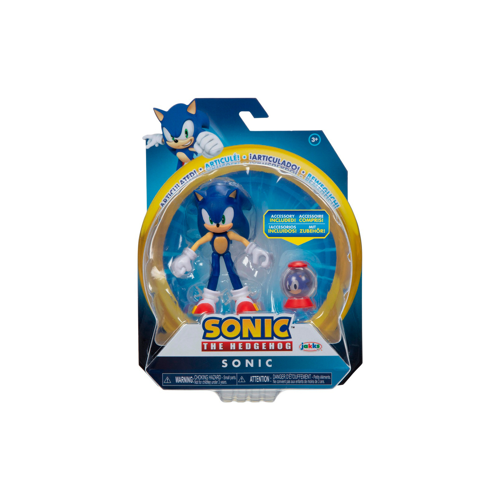 Фигурка Sonic the Hedgehog с артикуляцией – Модерн Соник 10 см (41678i-GEN) изображение 5