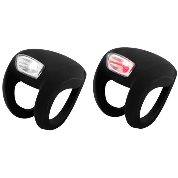 Задняя велофара Knog Frog Strobe Rear 2.5 Lumens Black (11928) изображение 2