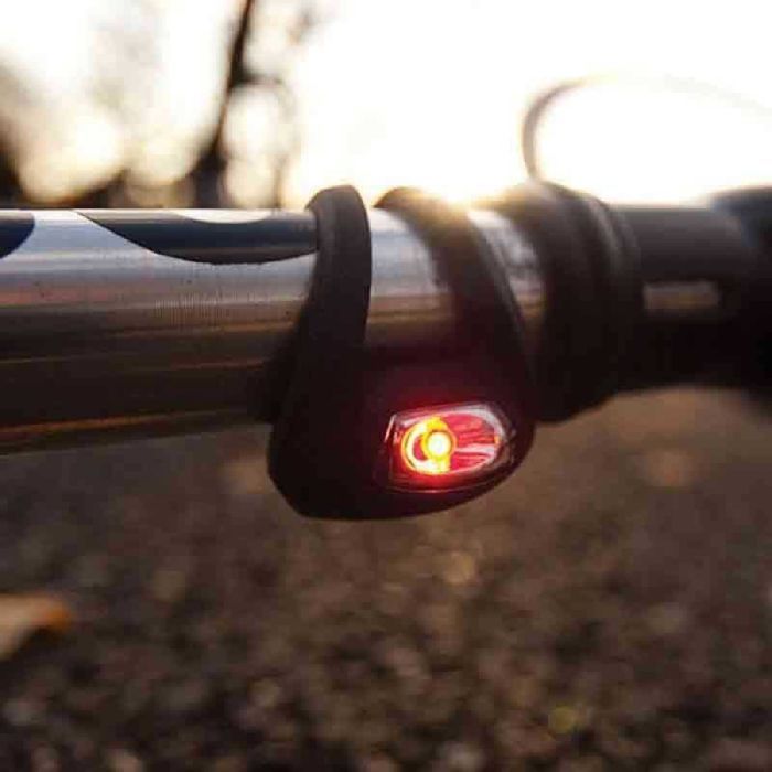 Задняя велофара Knog Frog Strobe Rear 2.5 Lumens Black (11928) изображение 4