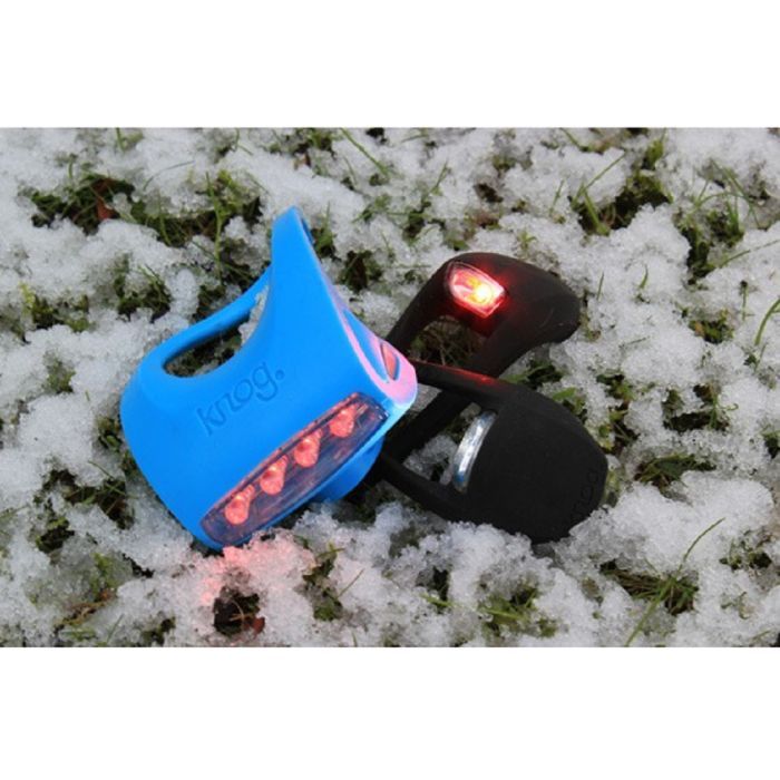 Задняя велофара Knog Frog Strobe Rear 2.5 Lumens Black (11928) изображение 6