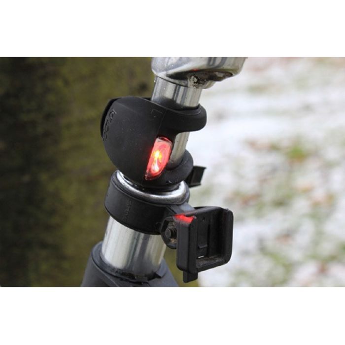 Задняя велофара Knog Frog Strobe Rear 2.5 Lumens Black (11928) изображение 7