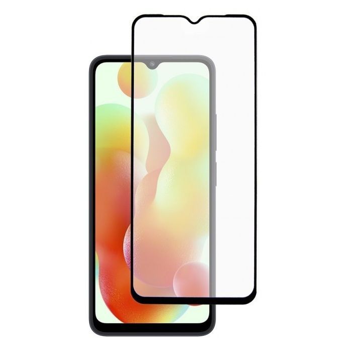 Стекло защитное Dengos Full Glue Xiaomi Redmi 12C (black) (TGFG-273) изображение 2