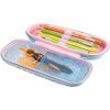 Пенал Cool For School с окошком 1 отделение с органайзером голубой (QT-5751-Blue) изображение 2