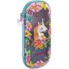 Пенал Cool For School с окошком 1 отделение с органайзером голубой (QT-5751-Blue)