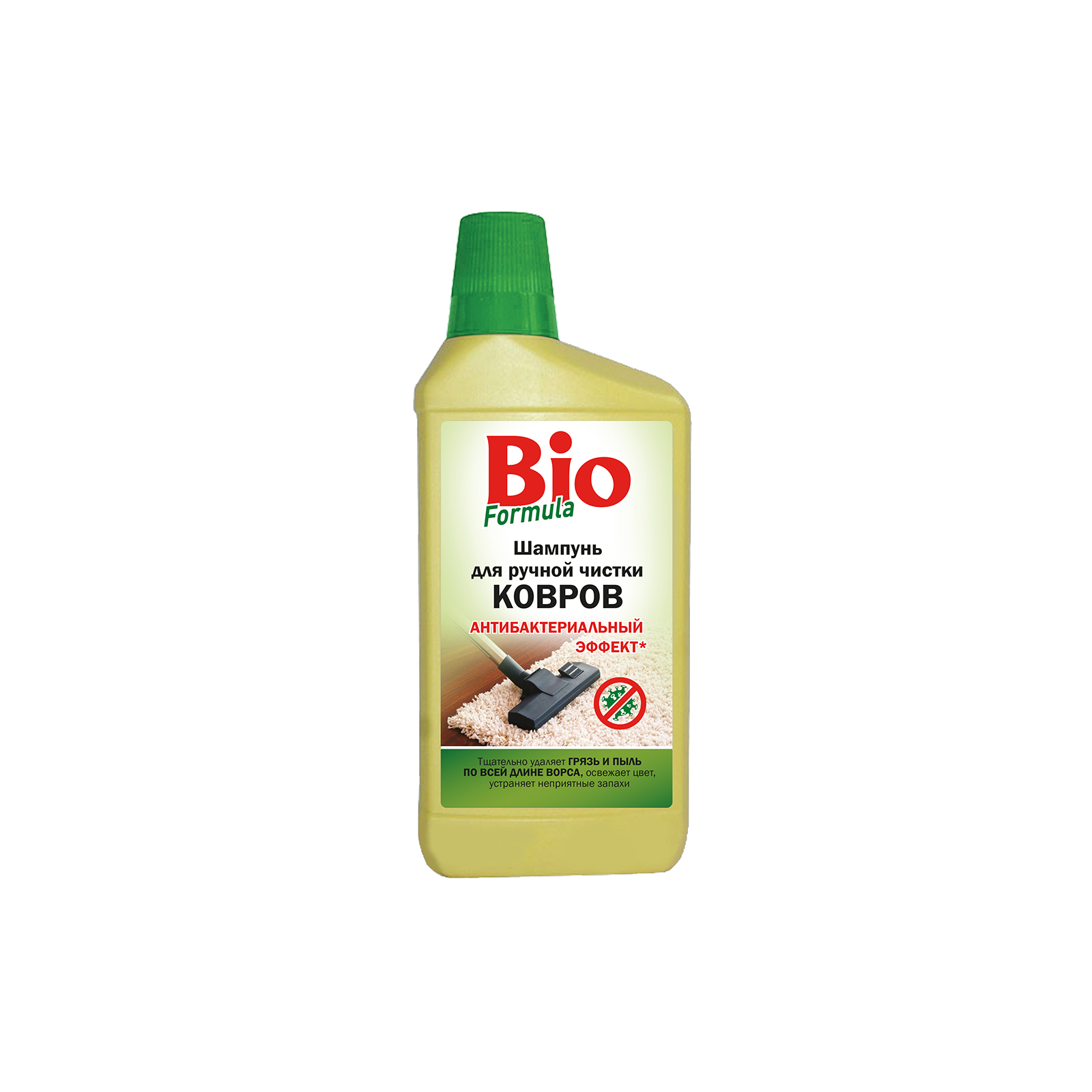 Средство для чистки ковров Bio Formula Шампунь для ручной чистки 500 мл (4820168430954)