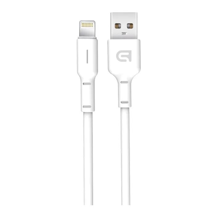 Дата кабель USB 2.0 AM to Lightning 1.0m AR12 3A white Armorstandart (ARM59531)