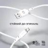 Дата кабель USB 2.0 AM to Lightning 1.0m AR12 3A white Armorstandart (ARM59531) изображение 2